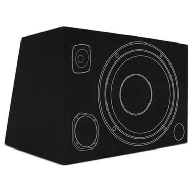 Imagem de Caixa de Som Trio Dutada para 2 Alto falantes 12 2 Tweeters 4 Cornetas