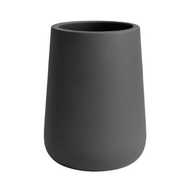 Imagem de Vaso Fibra De Vidro Decorativo Paris P 45cm (CINZA ESCURO FOSCO)