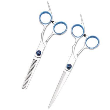 Imagem de Tesoura de Corte de Cabelo Profissional 6 Polegadas - Tesoura de Desba