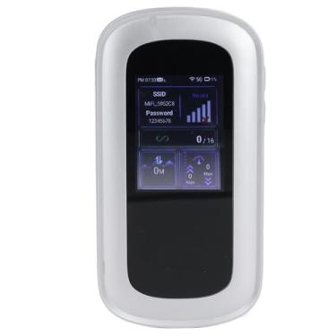 Imagem de 5G Mobile WiFi Hotspot, IP54 Dual Band WIF Hotspot Router 2,77 Gbps Velocidade de Download, Velocidade de Upload de 1,25 Gbps, até 15x Mais Rápido, Suporta 16 Dispositivos