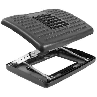 Imagem de Suporte para Pés Ajustável Mount-It! com Talão de Massagem - Preto