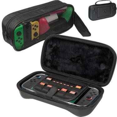 Imagem de ButterFox Capa de transporte fina para ASUS Rog Ally X 2024 e Rog Ally 2023 PC portátil com porta-cartões micro SD