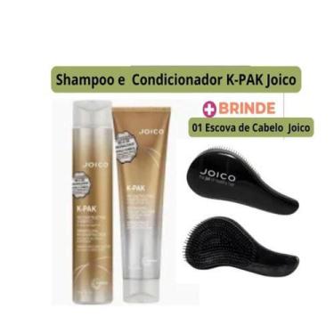 Imagem de Joico Kit Shampoo 300ml E Condicionador 250ml K-pak Joico+escova Joico