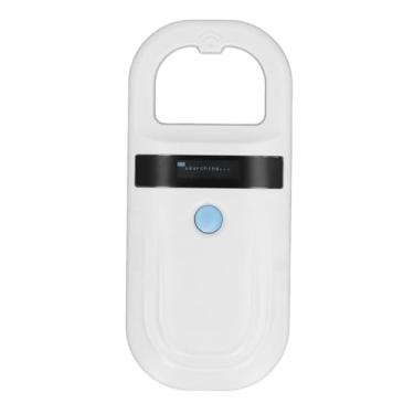 Imagem de Leitor de microchip para animais de estimação, scanner de etiqueta animal de armazenamento de dados 128, scanner portátil recarregável de chip para animais de estimação, para ISO 11784 11785 FDX B e