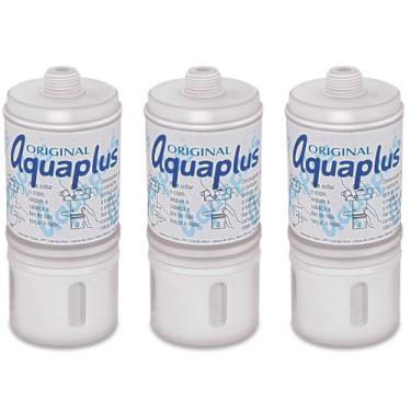 Imagem de Kit C/ 3 El Filtrante Aquaplus 200 Cart - Carv Ativado (gac)