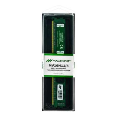 Imagem de Memória Ram Macrovip Ddr3 4gb 1600mhz
