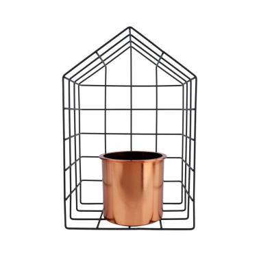 Imagem de Mini Vaso Com Nicho Para Parede Ou Bancada - Lojas Carisma