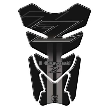 Imagem de Protetor De Tanque Adesivo Moto Kawasaki Preto Transparente