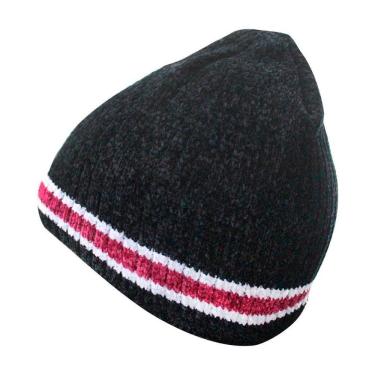Imagem de Touca Gorro Adulto Forrada Preta Tamanho único