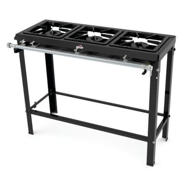 Imagem de Fogão A Gás Progás 3 Queimadores Baixa Pressão Pms-300