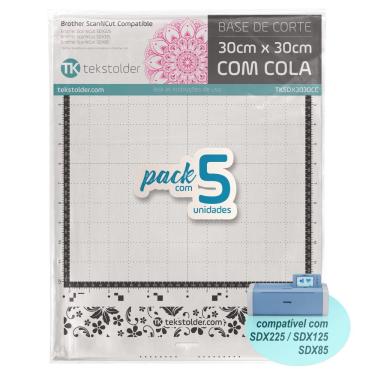 Imagem de Kit Com 5 Bases De Corte 30x30 Brother Scanncut Sdx (com Cola)