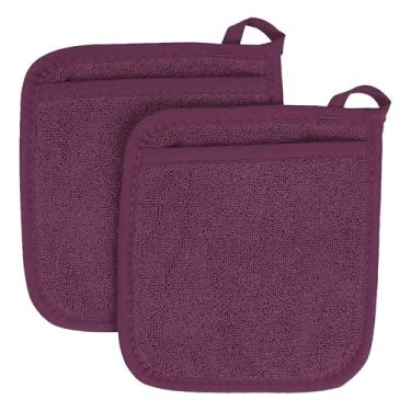 Imagem de Ritz Luva de bolso Terry & Hot Pad: incomparável resistente ao calor, durável 100% algodão – ergonomicamente projetado para aderência ideal – fácil de cuidar, lavável na máquina, perfeito para sua