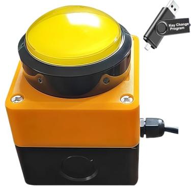 Imagem de Teclado macro USB programável, função de entrada padrão, botões personalizáveis com uma mão com teclas macro, disco U com programa de botões de combinação personalizados, interruptor de controle para