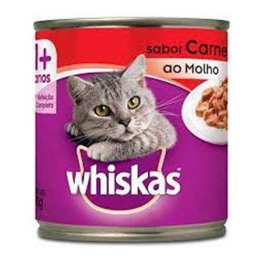 Imagem de WHISKAS LT Patê Gatos Adulto Sabor Carne 290g