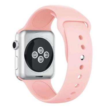 Imagem de Pulseira para Relógio Apple Watch Smartwatch 42mm A 45mm Silicone - Sh
