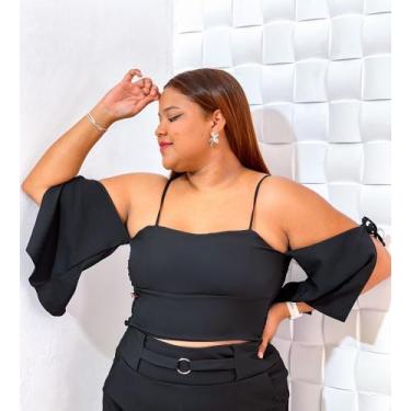 Imagem de Cropped Cristiana Plus Size - Donna Marry