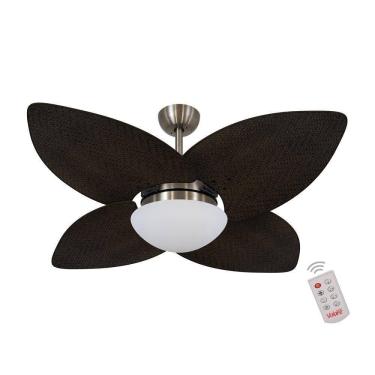 Imagem de Ventilador De Teto Dormamu Bronze 4 Pás Palmae 110V Com Controle