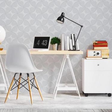 Imagem de Papel De Parede Adesivo Azulejo Geométrico N06206 0,58X3,00M - Adesivo