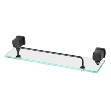 Imagem de Porta Shampoo de Vidro com Proteção Block Meber Metais