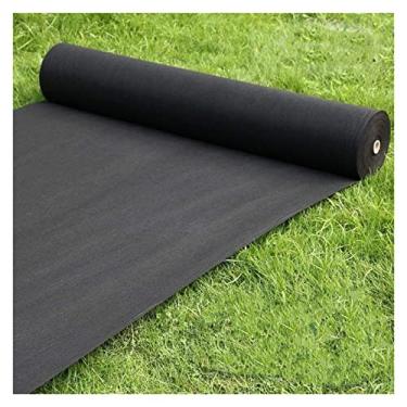 Imagem de Jardim Não Tecido Geotêxtil Underlayment 5 Onças, 0,5 M / 1 M / 1,5 M / 2 M De Largura Tecido Não Tecido Paisagem Para Cobertura Do Solo Francês Dreno Garagem Controle, WxL, 1mx45m/3.3ftx147.6ft