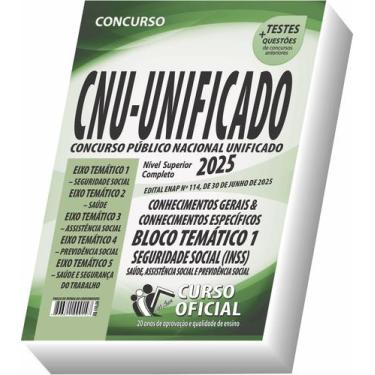 Imagem de Apostila CNU Concurso Nacional Unificado Bloco 1 Seguridade Social - C