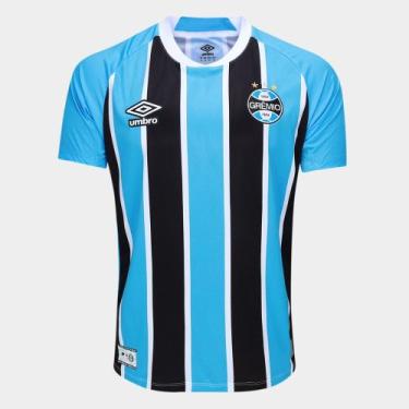 Imagem de Camisa do Grêmio 2025/2026 Listrada - Camisa Fan, M