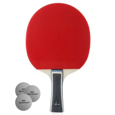Imagem de Kit Tênis de Mesa Boli 1 Raq 1 Estrela bolsa e 3 bolas