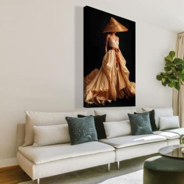 Imagem de Quadro Décor La Damma - MeMoldura, Chassi Borda Infinita, 100x150cm