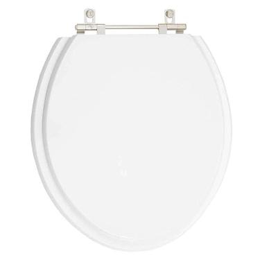 Imagem de Tampa de Privada Poliéster Anti Bactéria Fiori Branco para louça Fiori 6lpf