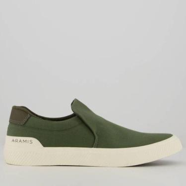 Imagem de Tênis Aramis Daily Slip Canvas Verde, 39