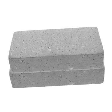 Imagem de SHOWERORO 2 peças de tijolos falsos de espuma para brincadeiras de Halloween e adereços de palco blocos de construção para meninos, meninas e artistas, aparência realista para teatro e cinema