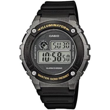 Imagem de Relógio Masculino Casio Digital W-216H-1BVDF - Preto