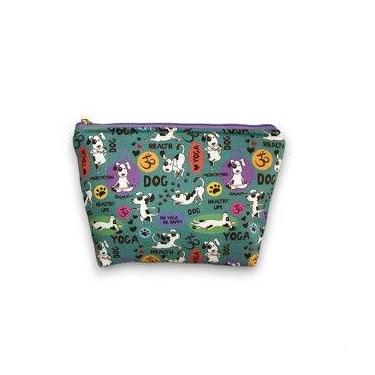 Imagem de Necessaire estampada tamanho grande, dogs - Dani Bordados