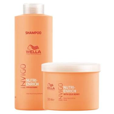 Imagem de Wella Professionals Invigo Nutri-Enrich Kit - Shampoo + Máscara, Kit