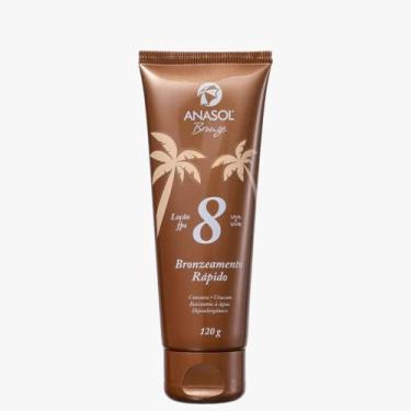 Imagem de Anasol Bronze FPS 8 - Loção Bronzeadora 120g - Dahuer