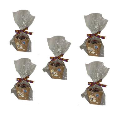 Imagem de Kit 5 Cestas Cachepot Doces Festa Junina Arraiá P/2 Pessoas