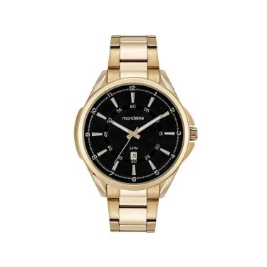 Imagem de Relógio Mondaine Masculino Analógico Dourado 99675Gpmvde2