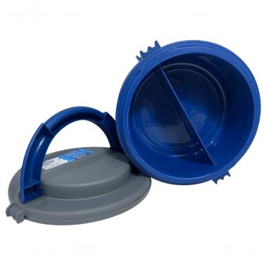 Imagem de Marmita Termica Plus 1,5l Dupla C- Alça Azul Soprano