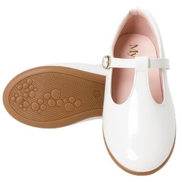 Imagem de Sapatilha Feminina Infanto Juvenil Mary Jane Boneca Sapato Social Antiderrapante e Confortável (Branca, BR, Adulto, Numérico, 37)