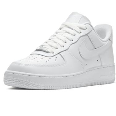 Imagem de Nike Tênis feminino Air Force 1 Mid '07 couro branco 366731-100, Branco/Branco-Branco, 38 BR