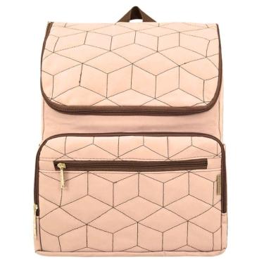 Imagem de Mochila Maternidade Prisma Baby Classic Premium Bege