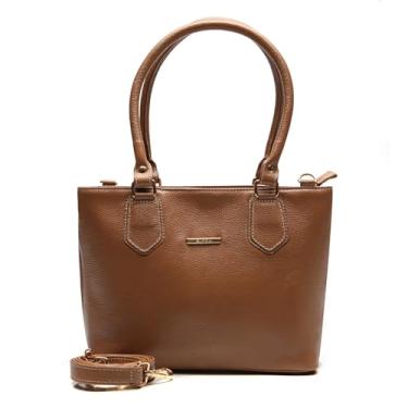 Imagem de Bolsa Tiracolo Média Couro Esther Sifra (CARAMELO)