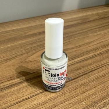 Imagem de Retoque Reparador Melaminico Riscos em Móveis Mdf Madeira Cinza Fossil Duratex