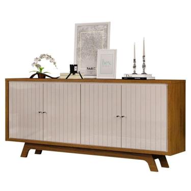 Imagem de Aparador para Sala Buffet Salle Freijó Off White – DJ Móveis