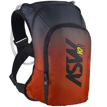 Imagem de Mochila de Hidratação ASW Tank Cinza/Laranja 3L