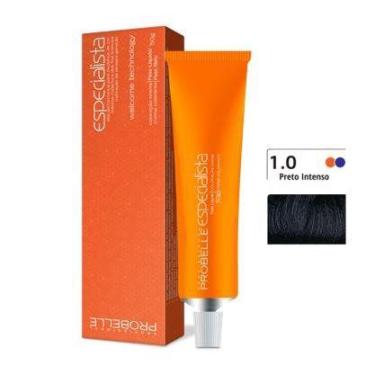 Imagem de Coloração Especialista Probelle Preto intenso 1.0 50g