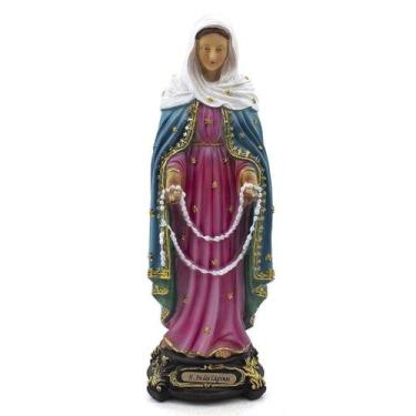 Imagem de Imagem Nossa Senhora Das Lagrimas Importada Resina 21 Cm - Amém Decora