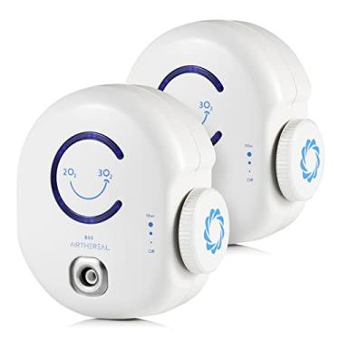 Imagem de Airthereal Mini purificador de ar gerador de ozônio B50 - remove odores e esteriliza o ar em pequenos espaços de até 320 metros quadrados - Conecte o mini ionizador de ar, saída de ozônio ajustável de