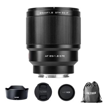 Imagem de VILTROX Lente teleobjetiva STM com foco automático F1.8 de 85 mm e abertura grande compatível com a câmera Sony E-Mount A6000-6700 ZV-E10 FX30 FX3 A7C A7RII A7SIII A7III A7RIII A7IV A7RIV A7RV A9 A1