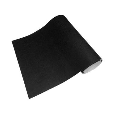 Imagem de Carpete Autoadesivo Para Carro 50x100cm Feltro Para Detalhamento Autom